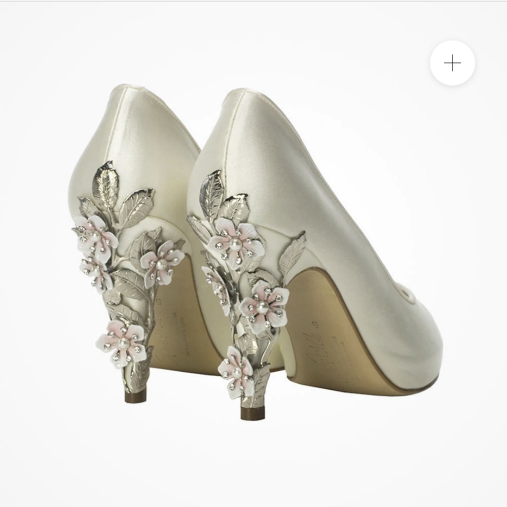 Harriet Wilde Marlene Sakura wedding shoes